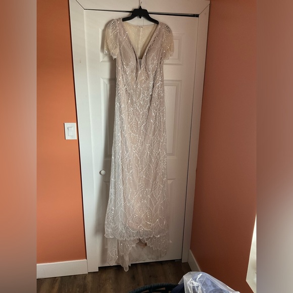 Azazie Bijou Wedding Dress NWT - Picture 2 of 7